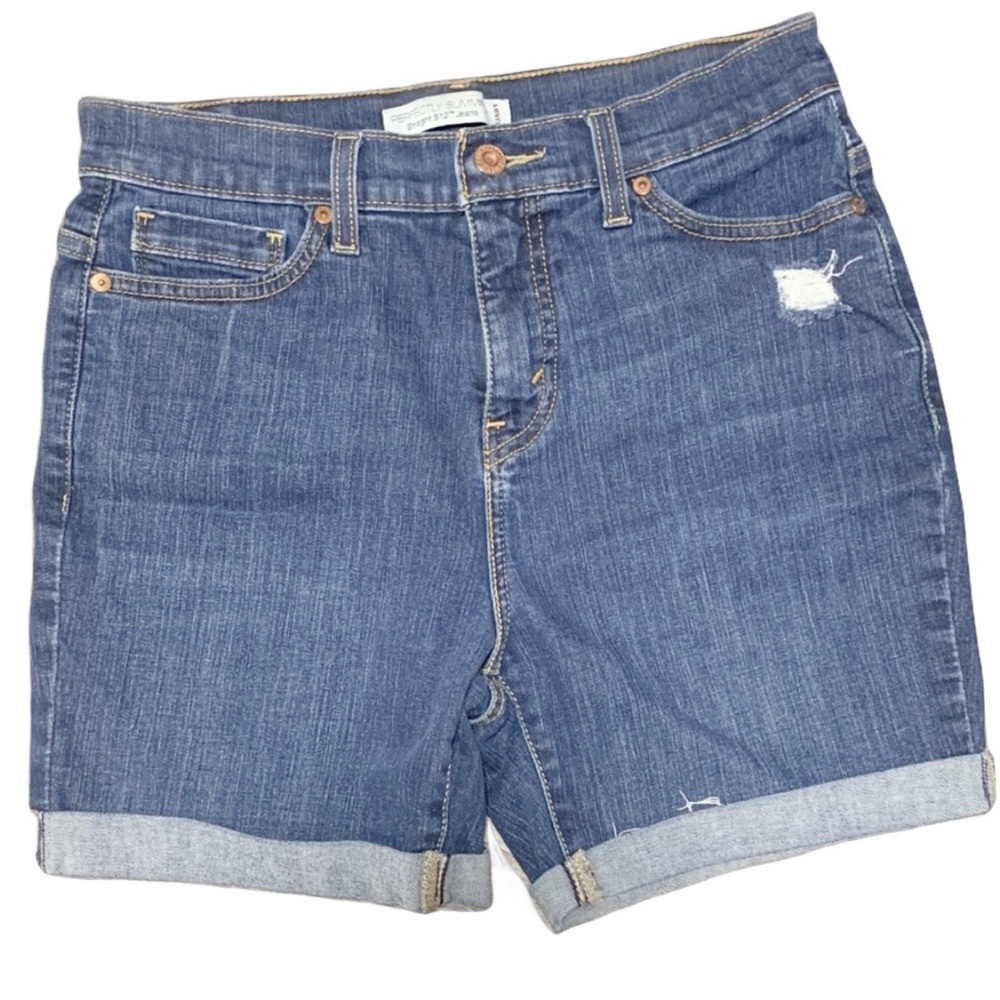 Levi’s Perfectly Slimming Straight 512 Jean Shorts - Women’s Size 10